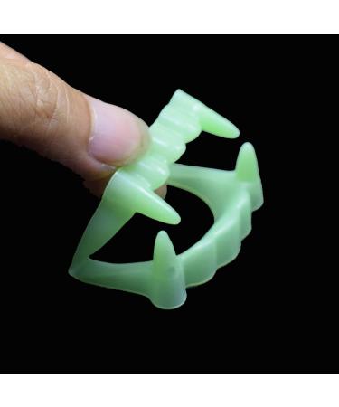 Haloppe 5Pcs Eco-Friendly Glowing Halloween Teeth Brace - Perfect Dress Up Dentures for International Shipping - Buy Online on GoSupps.com