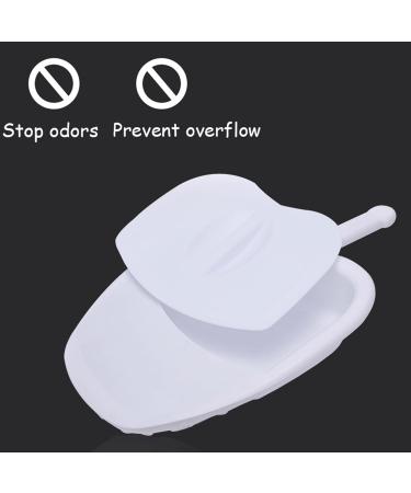 Bedpan with Lid Bedpan for Toilet Thick Stable Plastic Toilet Bowl Hospital Home Bed Pan for Elderly Patient Bedridden (Color : B) - Buy Online on GoSupps.com