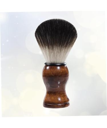 FRCOLOR Men Beard Brush - Soft Wooden Shaving Brush Tool for Gentlemen | Ideal Grooming Essential - Buy Online on GoSupps.com
