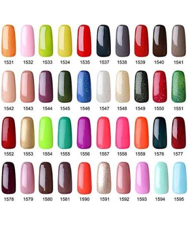 Vishine Gelpolish Gel Nail Polish Lacquer Shiny Color Soak Off UV LED Manicure LightCoral(1592) - Buy Online on GoSupps.com