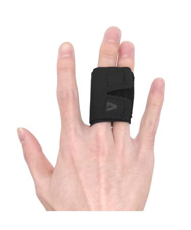 CHEERYMAGIC Finger Splint Finger Support Brace Trigger Finger Straightener for Broken Strained Sprained Swollen Fingers Arthritis or Tendinitis A2-SZJB (Black) - Buy Online on GoSupps.com