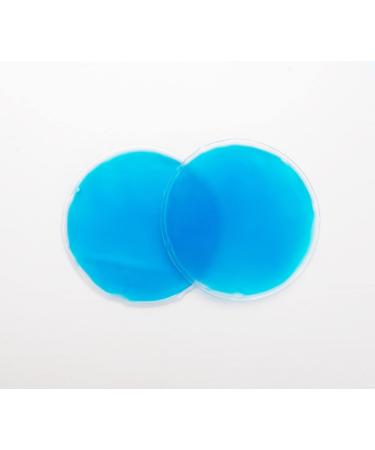 Gel Eye mask ice Pack Eye Protection Cold and hot Pack ice Pack Round Blue Gel ice Pack Reusable 7CM