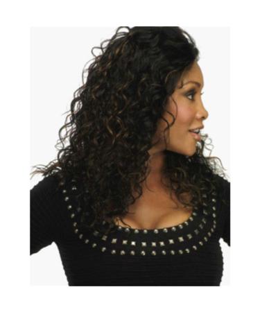 BGHJUE Synthetic Lace Front Wig - Long Curly Black Hair Heat Resistant for Black Women - Buy Online on GoSupps.com