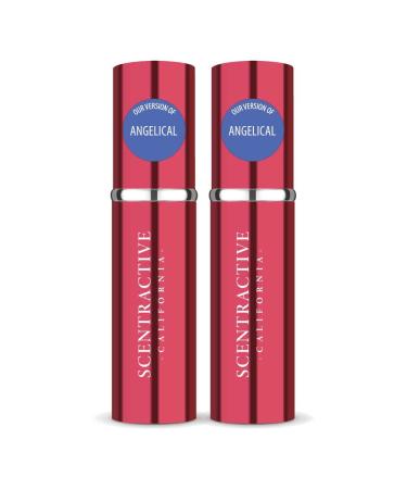 CA Perfume Impression of Thierry M. Angelical For Women Replica Version Fragrance Dupes Concentrated Long Lasting Eau de Parfum Spray Refillable Atomizer Bottle 0.17 Fl Oz/5ml-X2 THIERRY M. ANGELICAL IMPRESSION 0.34 Fl Oz (Pack of 1)