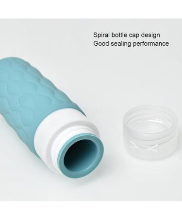 FIOERDTUIE Silicone Travel Containers Anti-Drip Valve Prevents Spills Repeated Extrusion Without Deformation Travel Size Containers Label paper - Buy Online on GoSupps.com