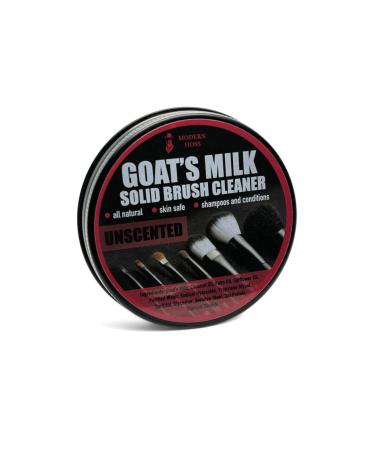Buy Modern Hoss Goat's Milk Solid Brush Cleaner UNSCENTED 2.5 oz - Perfect for Brushes Blenders & Makeup Sponges | International Shipping Available - Buy Online on GoSupps.com