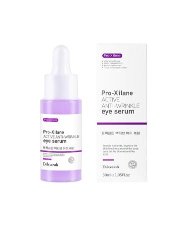 DEleventh Korean Brand Pro-Xylane & Acetyl Hexapeptide-8 Anti-wrinkle Eye Serum 30 ml/Anti Aging Moisturizing Fade Fine Lines Tender Skin Easy to Absorb and Repair Skin