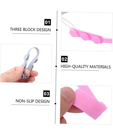 Ultechnovo 6 St Masking Hooks - Reusable Silicone Rope Buckle for Face Cover Anti-Ear Protector S Hooks (15.8x1.5cm) - Buy Online on GoSupps.com