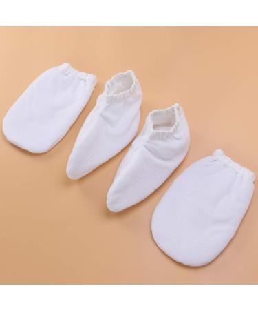 MAGICLULU Warming Gloves 4 Pairs Insulation Cotton White Hand Warm Gloves - Buy Online on GoSupps.com