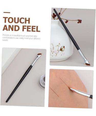 Angoily 4 Pcs Eyebrow Brush Makeup Brush Eye Brush Applicator Fine Flat Makeup Tool Bevel Cosmetics Miss - Buy Online on GoSupps.com