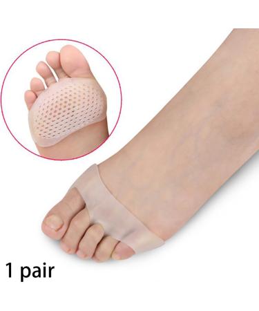 Premium Metatarsal Pads - Soft Silicone Forefoot Cushions for Pain Relief Blisters & Callus - Comfortable Foot Support for All Shoes - Buy Online on GoSupps.com