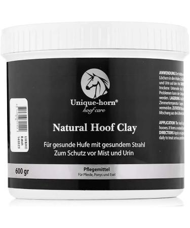 Buy Unique-Horn Natural Hoof Clay 600g | Ultimate Hoof Protection for Horses | Defends Against Urine & Manure - Buy Online on GoSupps.com