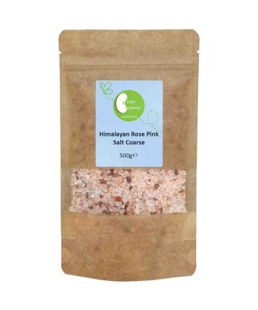 Himalayan Rose Pink Crystal Salt Coarse - by Busy Beans (500g)