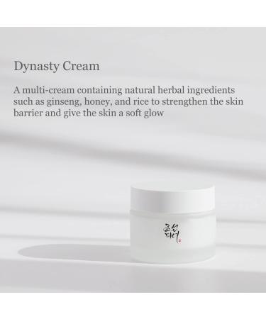 Beauty of Joseon Dynasty Cream + Glow Deep Serum - Rice & Alpha-Arbutin for Radiant Skin - Buy Online on GoSupps.com