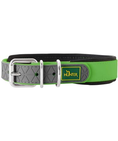 HUNTER CONVENIENCE COMFORT dog collar plastic material neoprene 55 ML apple green apple green 55 ML