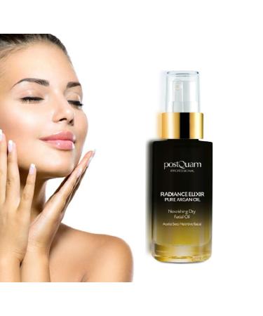 POSTQUAM Professional Radiance Elixir - Pure Argan Oil 30ml | Moisturizes Nourishes & Softens Skin | Best for All Skin Types - Buy Online on GoSupps.com