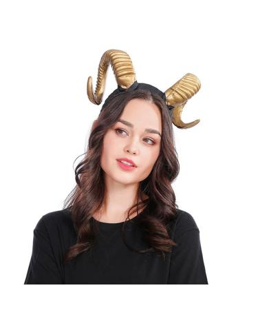 Amosfun Bull Headband - Animal Horn Headdress for Festivals & Parties | Dress Up Costume Accessory - Buy Online on GoSupps.com