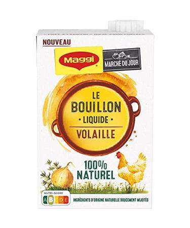 MAGGI, 400 ml Poultry Liquid Broth, Pack of 4