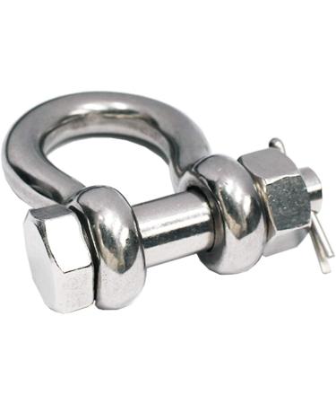 SHENGHUISS 2 pack Stainless Steel 316 Bow Shackle Set - 5/16, 3/8, 1/2 D Ring Shackles - Marine Hardware - Buy Online on GoSupps.com