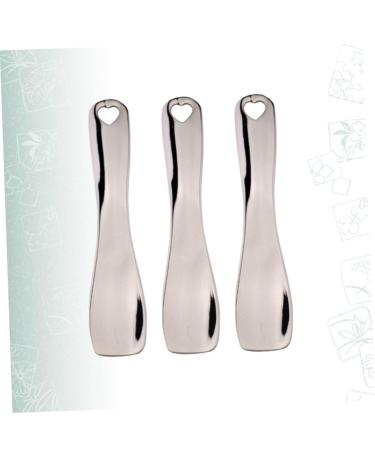 FOMIYES 6 Pcs Eye Cream Spoon & Massager Set | Beauty Tool for Skincare | Mini Lotion Applicator & Face Mask Scraper | Silver - Buy Online on GoSupps.com