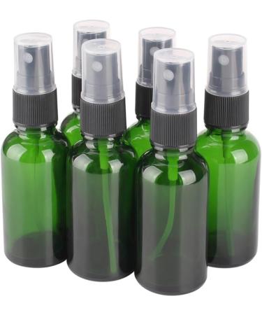 30ml Green Glass Spray Bottle with Mist Sprayer - Refillable Essential Oil & Makeup Travel Container - Buy Online on GoSupps.com