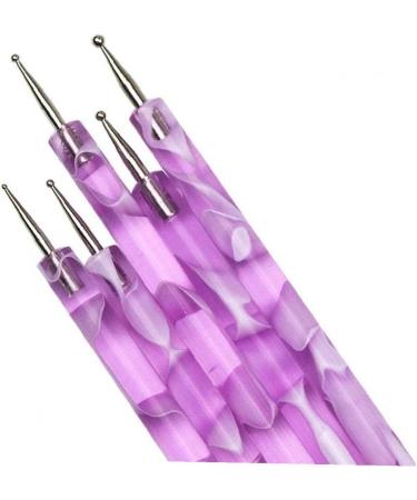 PiniceCore 5Pcs Nail Dotting Pen Set - 2-ended DIY Marbleizing Tool for Manicure & Nail Art | International Shipping Available - Buy Online on GoSupps.com