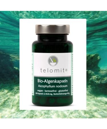 Buy Telomit Organic Algae Capsules - Premium Single Serving | International Shipping Available - Buy Online on GoSupps.com