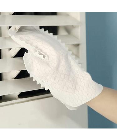 Nicfaky Disposable Dust Removal Gloves Non-Woven Fabric Dual-Sided Cleaning Gloves for Grab and Lock in Dust Pet Hair - Buy Online on GoSupps.com