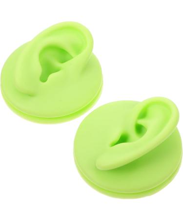 MAGICLULU Realistic Piercing Ear Set 2pcs Artificial Ear Molds for Studs and Jewelry - Buy Online on GoSupps.com