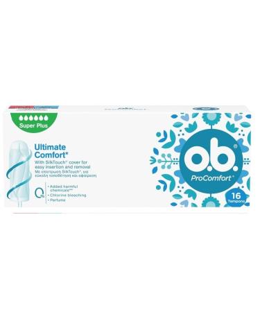 OB Tampons ProComfort super plus 16 pieces