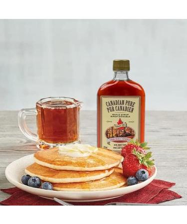 TURKEY HILL SUGARBUSH 100% Pure Canadian Premium Grade A Maple Syrup Glass Bottle Flask Dark Robust 375mL 375 ml. - Buy Online on GoSupps.com