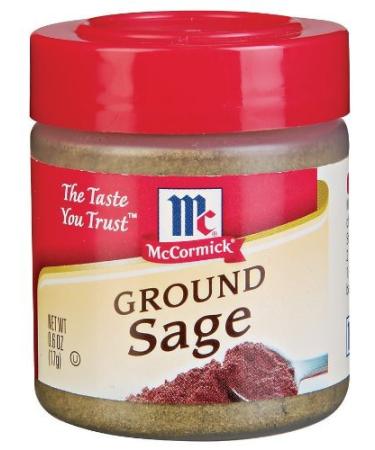 McCormick GROUND SAGE .6oz (2 Pack) - Buy Online on GoSupps.com