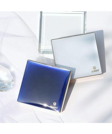 Fashionable Blue Contact Lens Case & Cosmetic Bag - Magnetic Induction for Myopia Enthusiasts - Buy Online on GoSupps.com