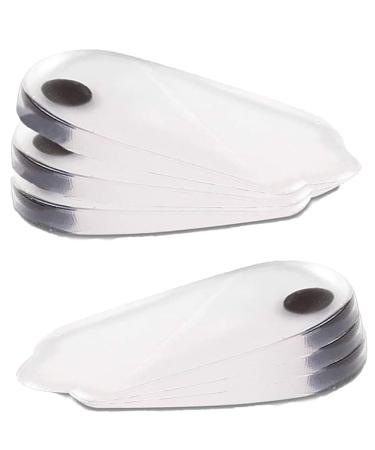 8 Pieces Adjustable Orthopedic Shoe Lifts Inserts for FootAlign Plantar Fascia Stabilizer Orthotic Inserts Lateral Heel Wedges Shoe Inserts for Corrective Pronation Supination