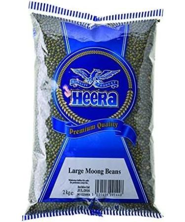 Seelans Superstore Heera Large Moong Beans (Berken) 2kg (Pack of 1) Provides Healthy Plant-Based Protein - One Of The Most Popular Ingredients In Traditional Indian Cuisine - Buy Online on GoSupps.com