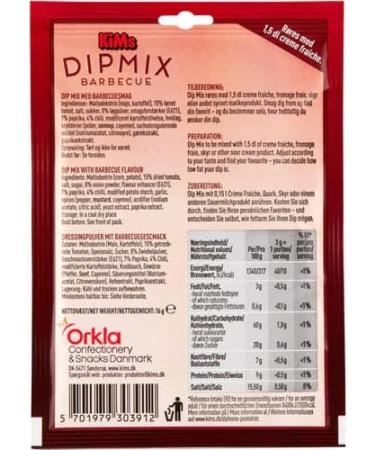 7x KiMs Dipmix barbecue 16g - Buy Online on GoSupps.com