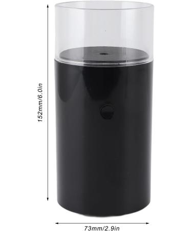 Buy 3D Flame Candle Light Cool Mist Humidifier - Portable Aroma Diffuser for Bedroom (60ml Black) | International Shipping - Buy Online on GoSupps.com