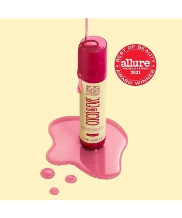 Coco & Eve Sunny Honey Dark Bronzing Face Drops - Hydrating Hyaluronic Acid Self Tanner (1 fl oz) - Buy Online on GoSupps.com