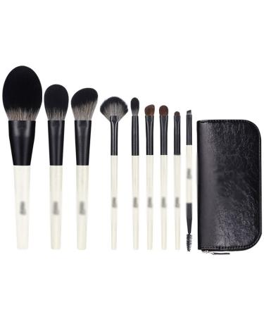 DFHBFG 9 Brushes Set Complete Brushes Loose Powder Eye Shadow Brushes Beauty Tools 1 D