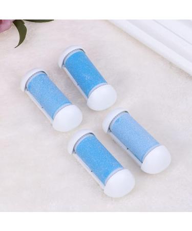 Minkissy 6-Pack Foot Grinder Roller Heads - Replacement Accessories for Electric Foot Care Tools - Frosted Plastic Foot Filler Heads - Buy Online on GoSupps.com