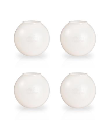 Officina Naturae Set of 4 Ecological and Graduated Measuring Balls for Washing Machine Powder and Liquid Laundry Made in Italy