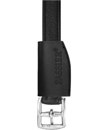 Passier Stirrup Leathers Velvet Touch Mono Black 65cm - Premium Equestrian Gear for International Shipping - Buy Online on GoSupps.com