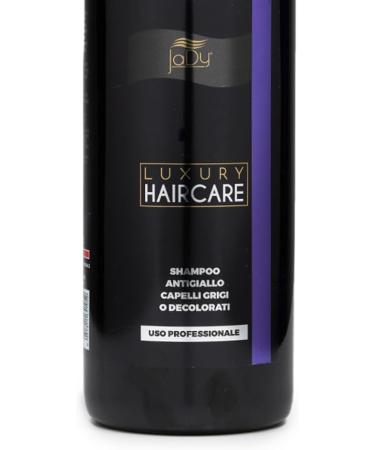 JADY Luxury antiyellow shampoo 1000 ml professional tonalizing agent for cold bleached and white hair gentle on the scalp - Buy Online on GoSupps.com