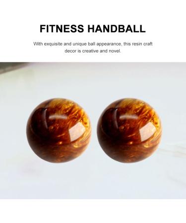 Lurrose 4-Piece Squeeze Exercise Handle - Hand Coach Baoding Balls & Fitness Massage Tools | International Shipping Available - Buy Online on GoSupps.com