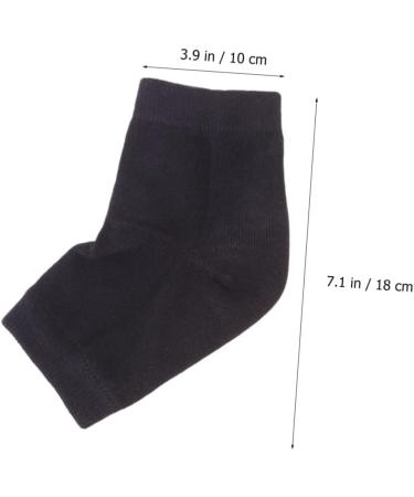 minkissy 2 Pairs Feet Repair Socks Spa Gelsocks Walking Gel Heel Sleeves Gel Foot Socks Dry Feet Socks Heel Socks Calcetines para Hombre Mens Stocking Gel Socks Man Torn Socks Moisturizing - Buy Online on GoSupps.com