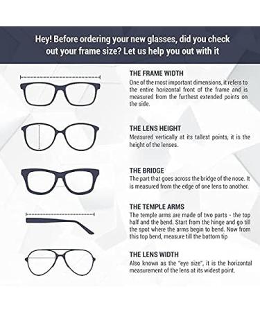 Adult Blue Light Blocking Glasses - M2113 - 2 Colors Silver - Black - Buy Online on GoSupps.com