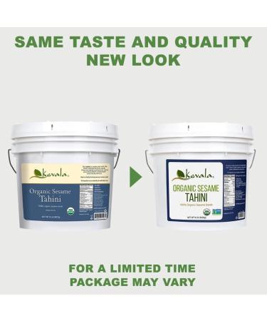 Kevala Sesame Organic Tahini Bulk 8 Lb Pail (3.62kg) - Buy Online on GoSupps.com