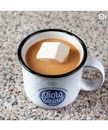 Know Brainer Max Mallow Classic Vanilla | Guilt-Free Zero Sugar Marshmallows | Keto & Gluten-Free | Collagen, MCT Oil & Monkfruit | 3-Pack (9.9oz) - Buy Online on GoSupps.com