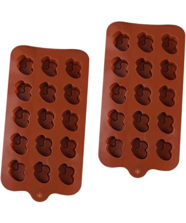 PRETYZOOM 6 Pcs Heart Silicone Molds Gum Paste Molds Chocolate Bar Molds Silicone Lollipop Mold Cupcake Molds Cookie Mould Semi Sphere Silicone Alphabet Silicone Molds Suite 3D Flower Shape - Buy Online on GoSupps.com