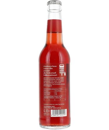  Fritz Cola Pack of 12 bottles of Fritz Limo Apple Cherry Holunder at 0.33 L/min. 0.96  - Buy Online on GoSupps.com
